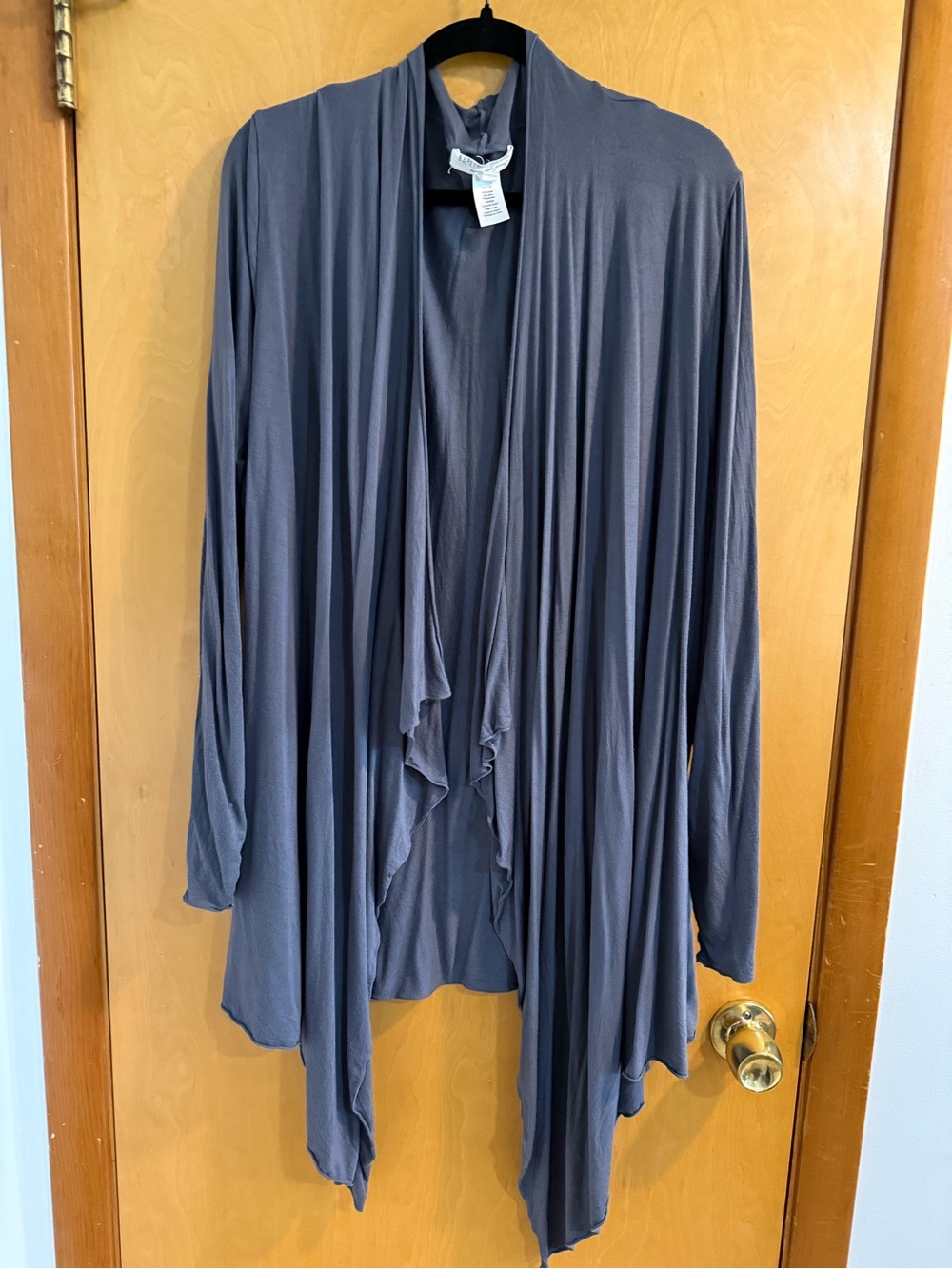 Barefoot Dreams Draped Open-Front Cardigan